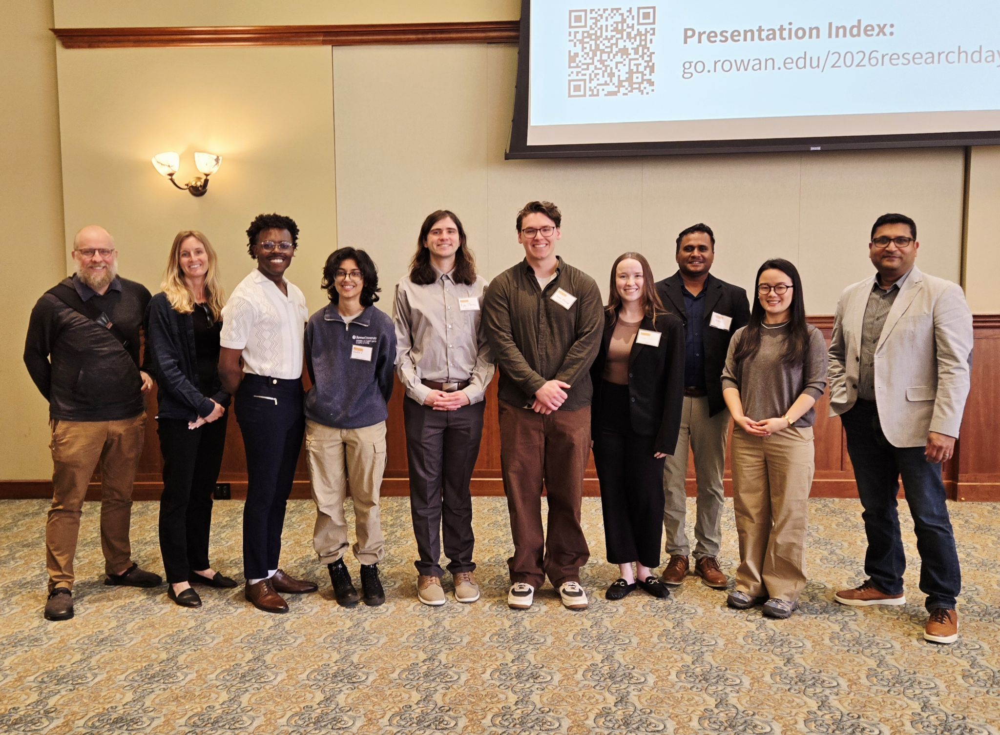 Seven GPS Students at Research at CSM Research Day
