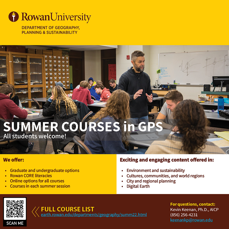 promotional flyer for summer courses