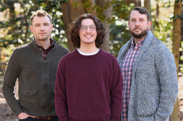 Dr. Miles Coleman, Dr. Charles Schutte, and Brandon Simon
